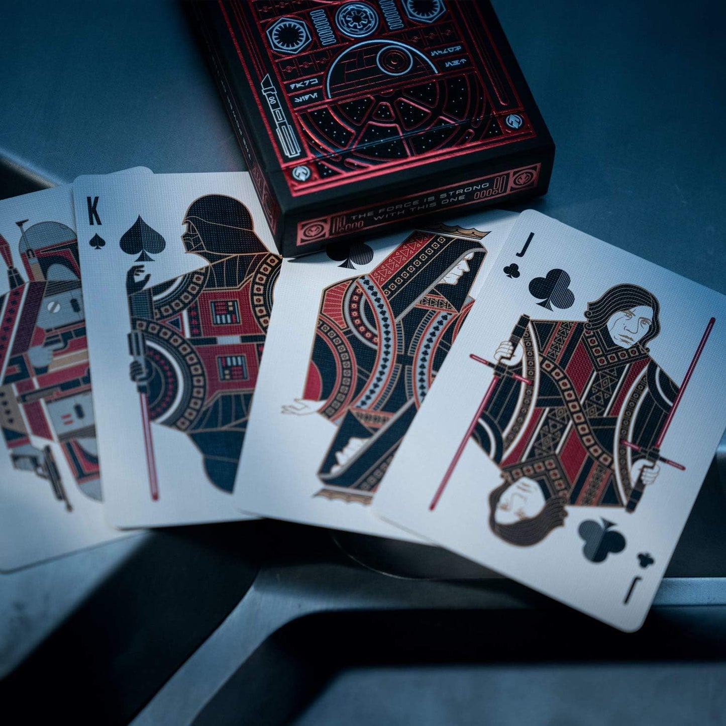 Theory 11 Playing Cards - Star Wars Dark Side (Red)